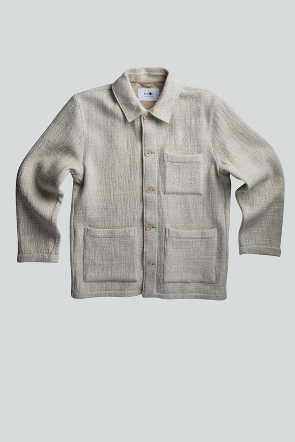 Overshirt Relaxed Wool andCoton