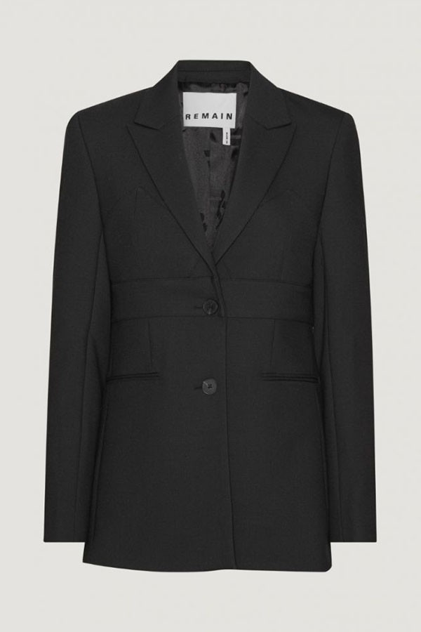 Fitted Blazer with Cut-outs