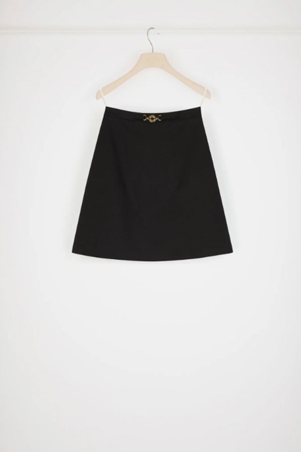 Mini skirt in organic cotton